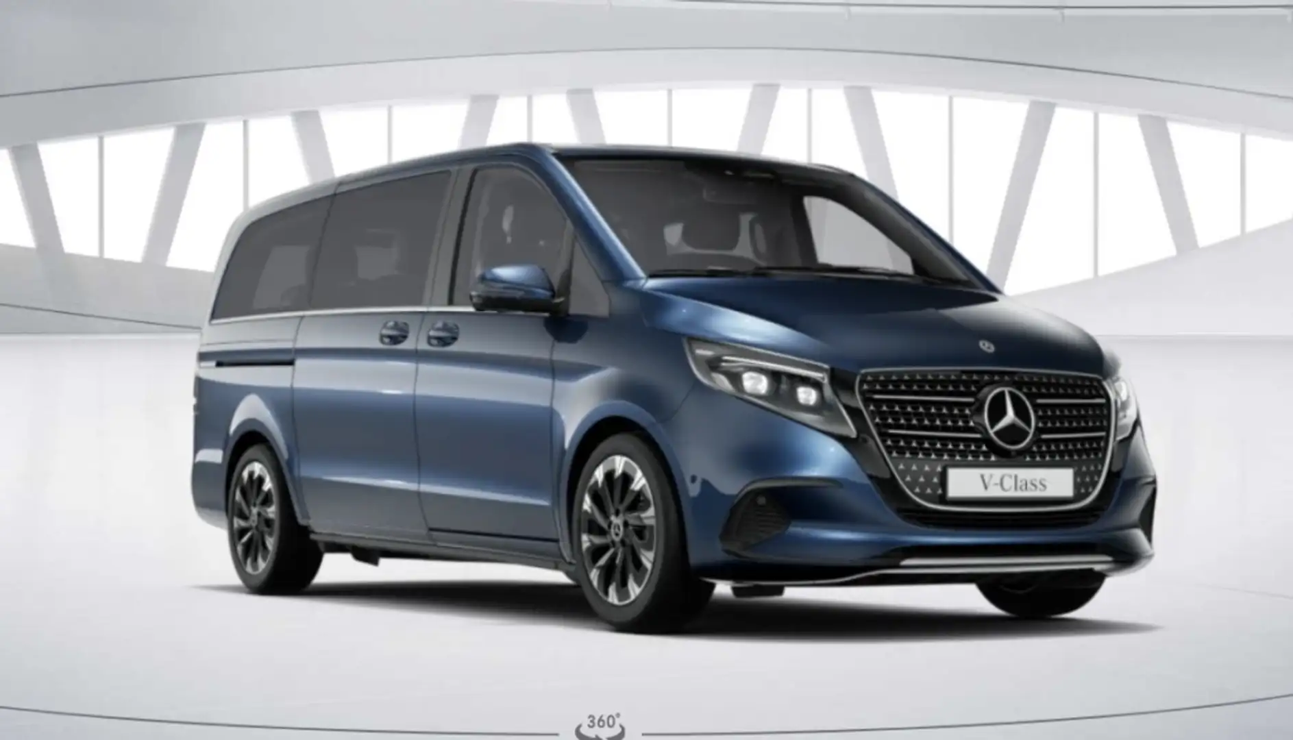 Mercedes-Benz V 220 220d Largo Avantgarde Azul - 2