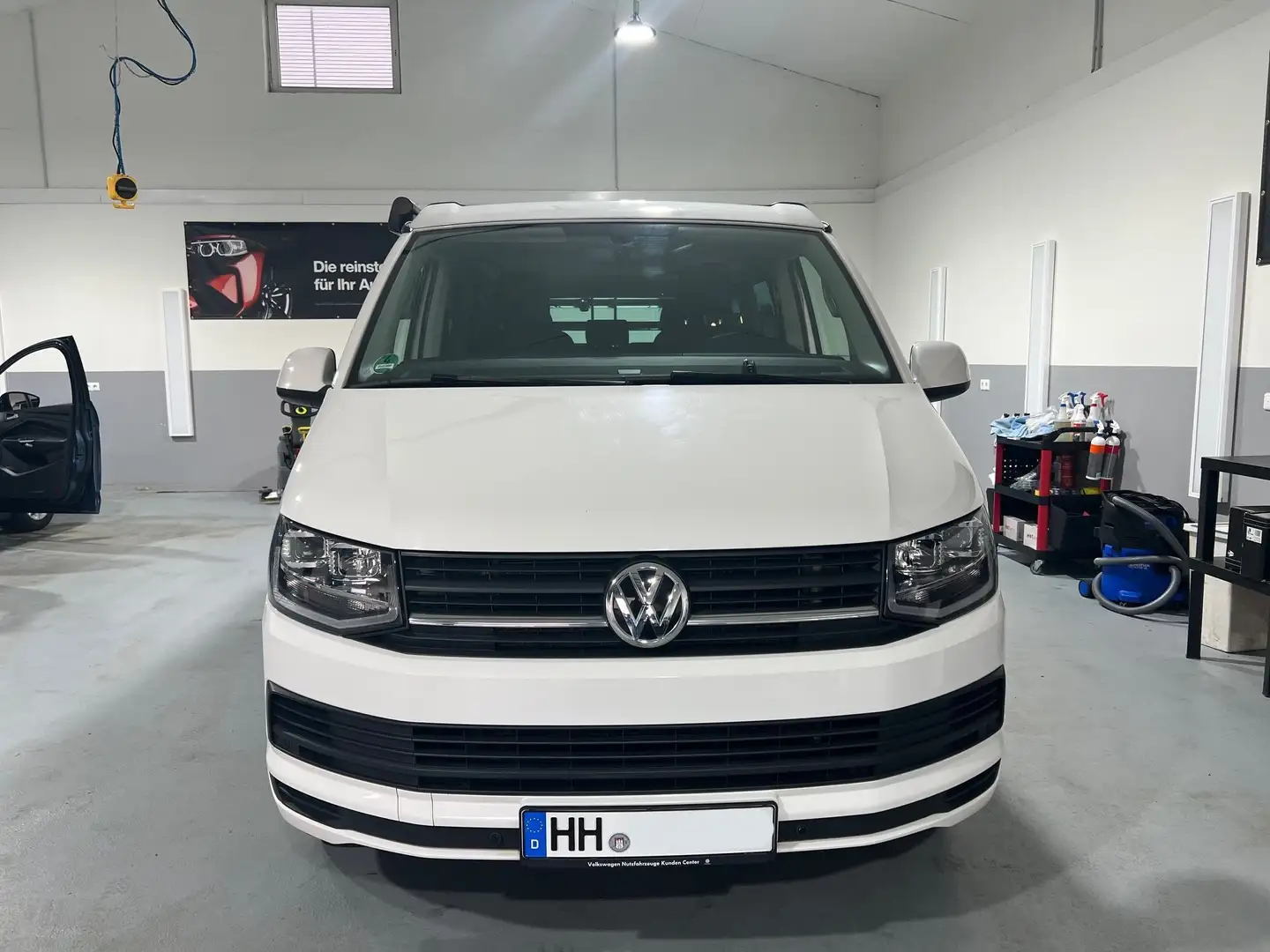 Volkswagen T6 California Aufstelldach - LED - 1. Hand - AHK - Standheizung Weiß - 2