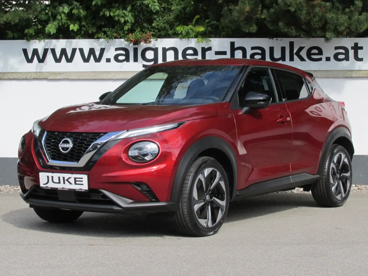 Nissan Juke 1,0 DIG-T N-Connecta+ DCT Herbstaktion!! Rouge - 1