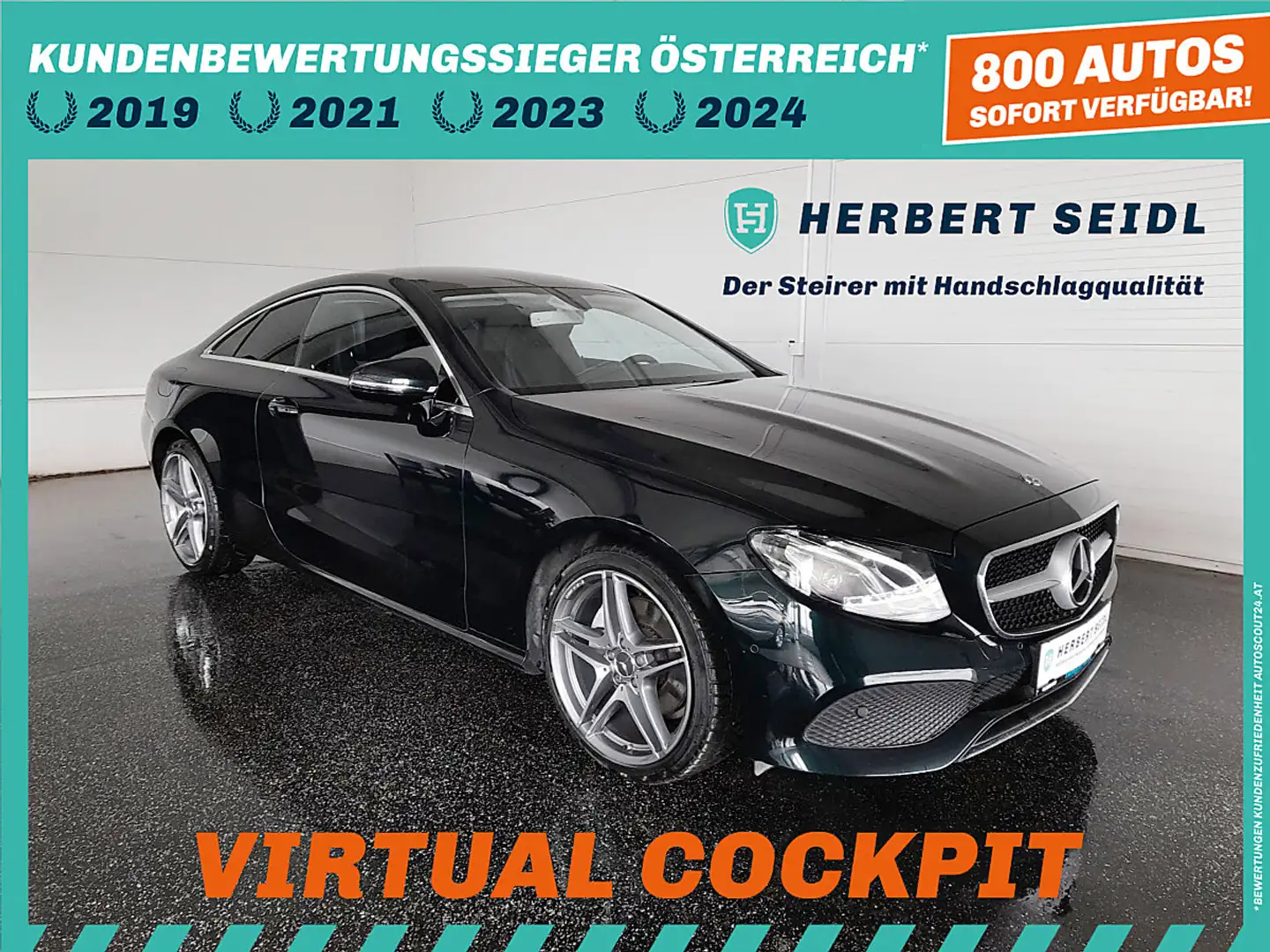 Mercedes-Benz E 200 Aut *LED HIGH PERFORMANCE / AGILITY CONTROL & D... Grau - 1