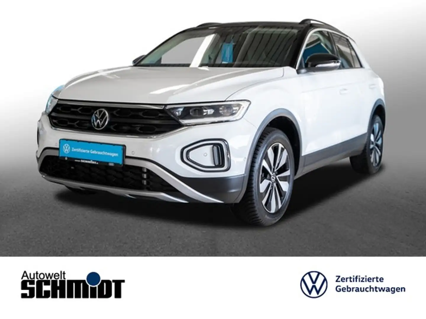 Volkswagen T-Roc 1,5 TSI DSG Move Standheiz. ACC NaviMedia 17Zoll Weiß - 1
