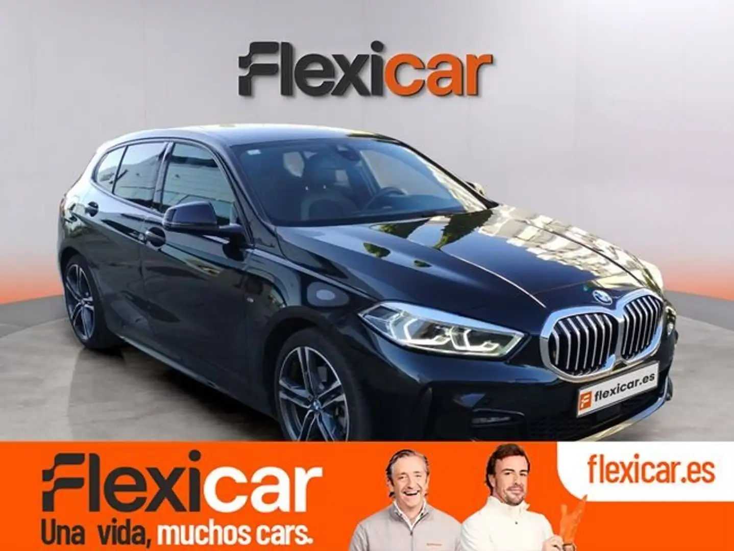 BMW 118 118dA Negro - 1