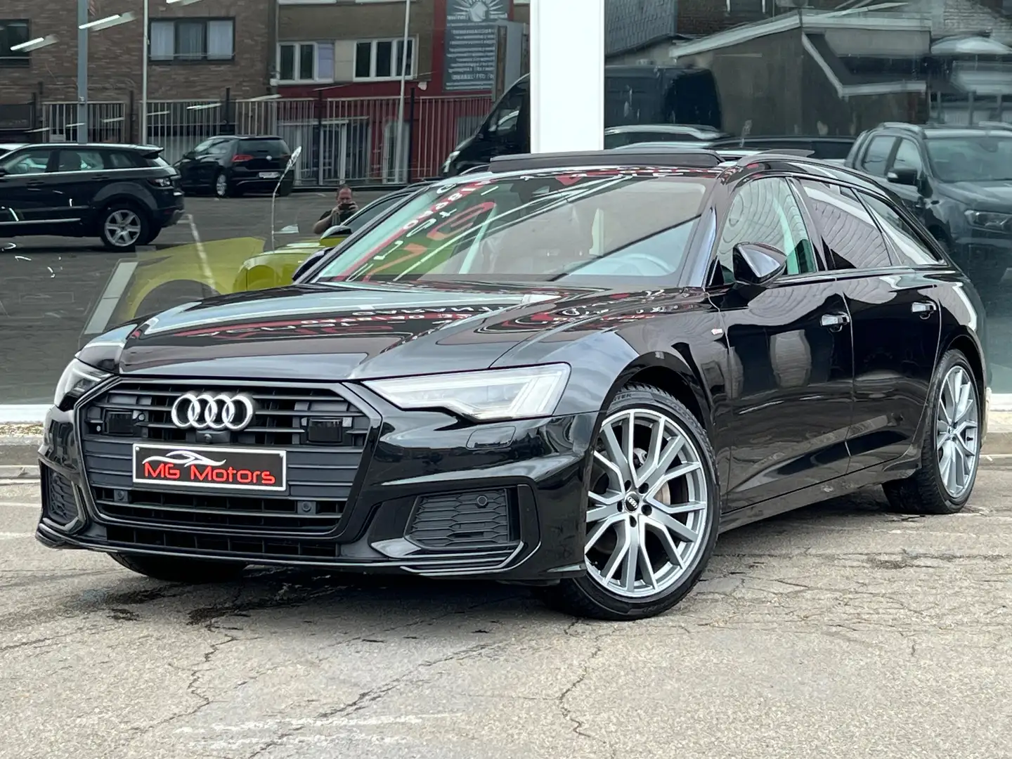 Audi A6 40 TDi 204CV STRONIC S-LINE TOIT PANO CAMERA ACC Noir - 1