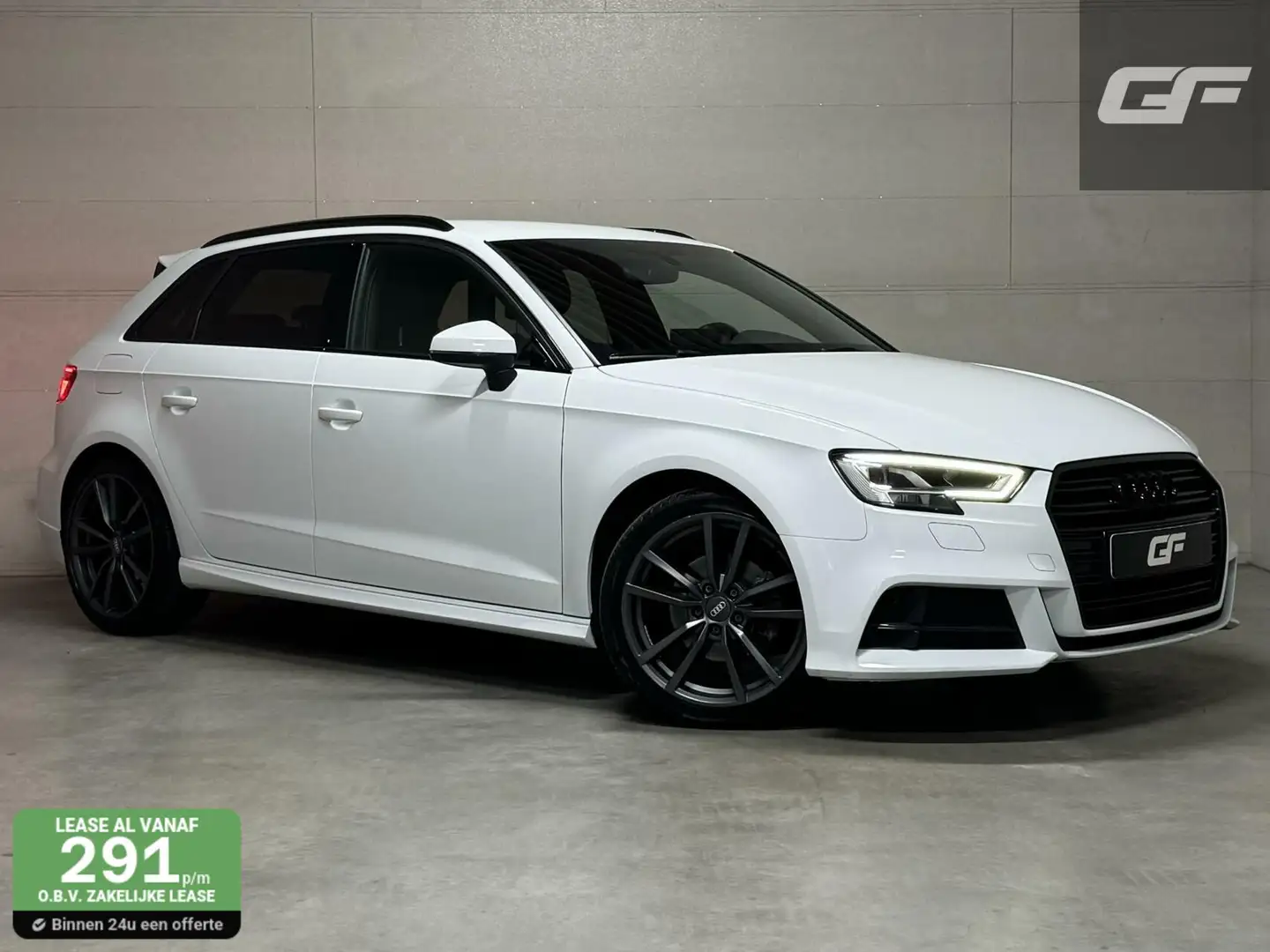 Audi A3 Sportback 30 TFSI 3x S-Line Black Edition Navi NAP Weiß - 1