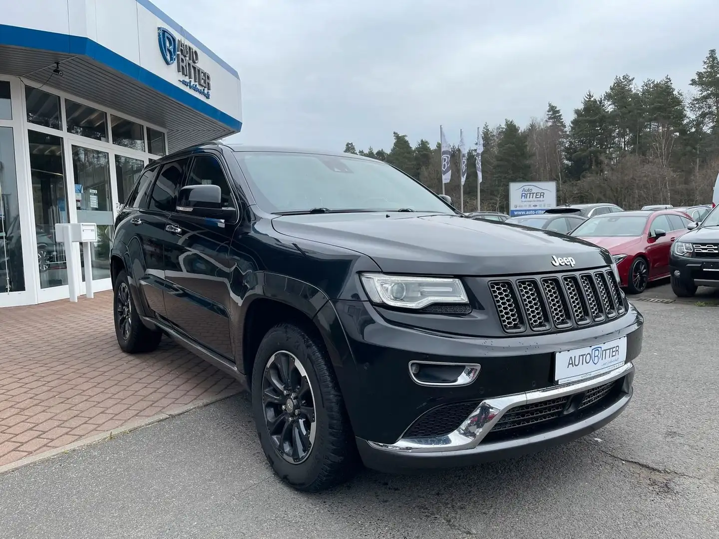Jeep Grand Cherokee 3.0 CRD Summit AHK|ACC|Navi|Leder Schwarz - 1