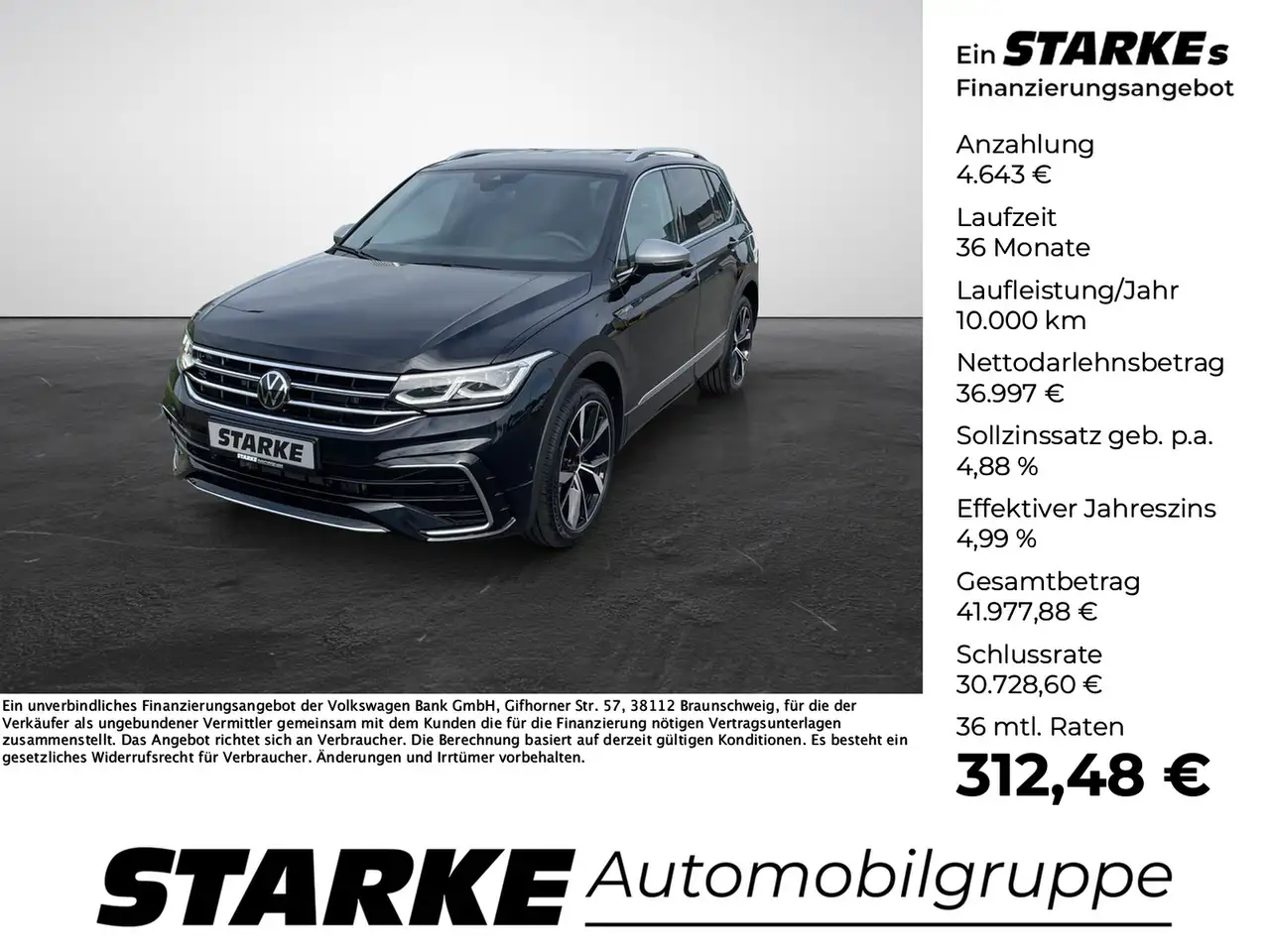 Volkswagen Tiguan Allspace 2.0 TDI DSG 4M 7-Sitzer R-Line
