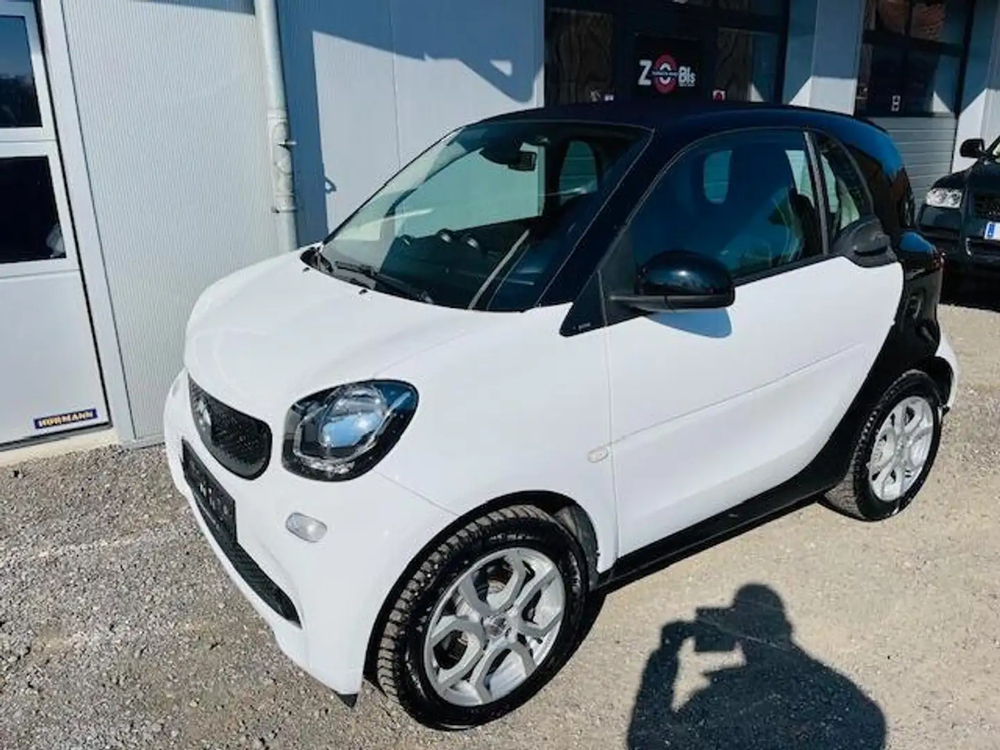 smart forTwo Prime Automatik SHZ Leder TOP ZUSTAND Schwarz - 1