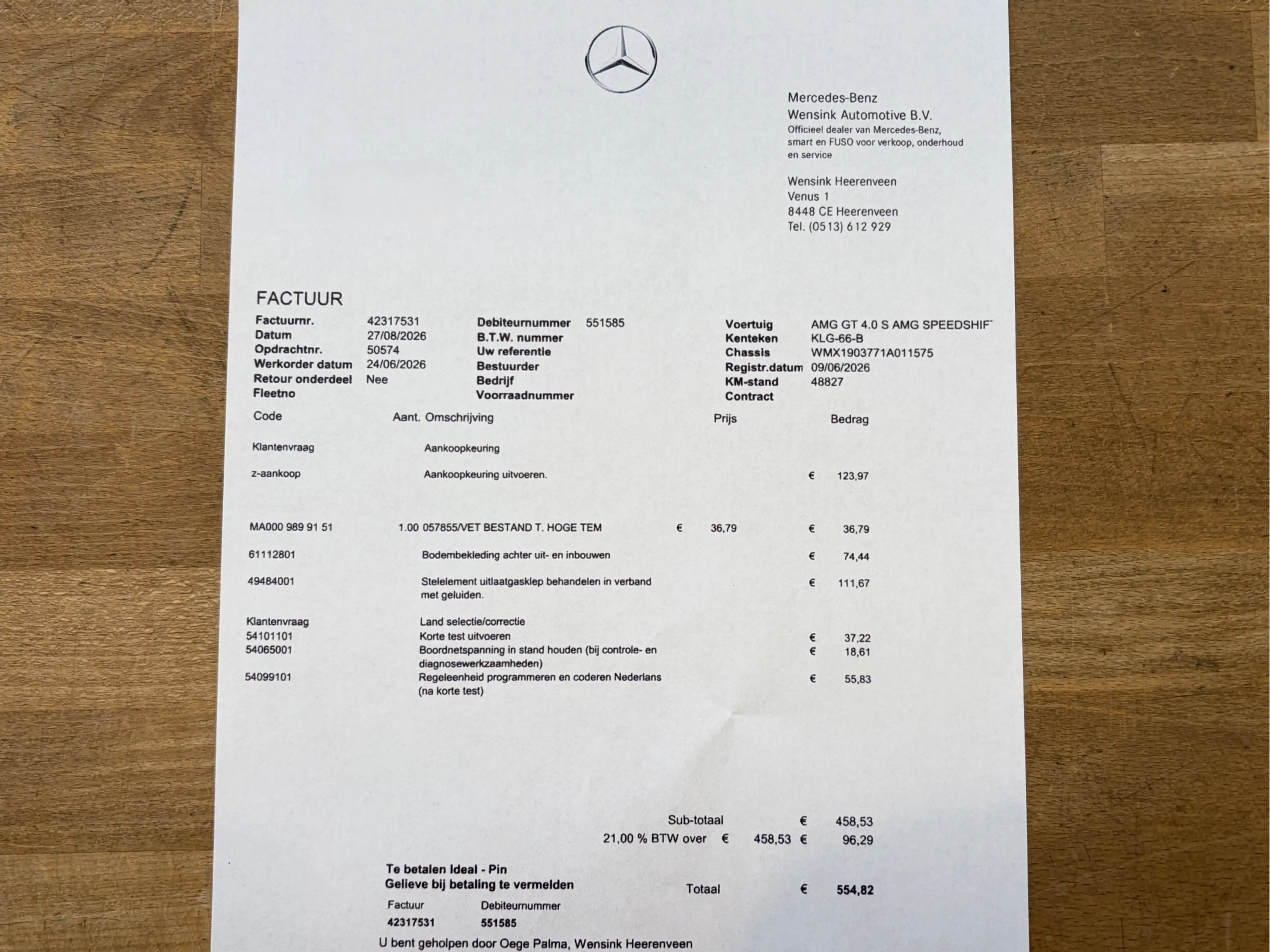 Mercedes-Benz AMG GT 4.0 Panoramadak — photo 41