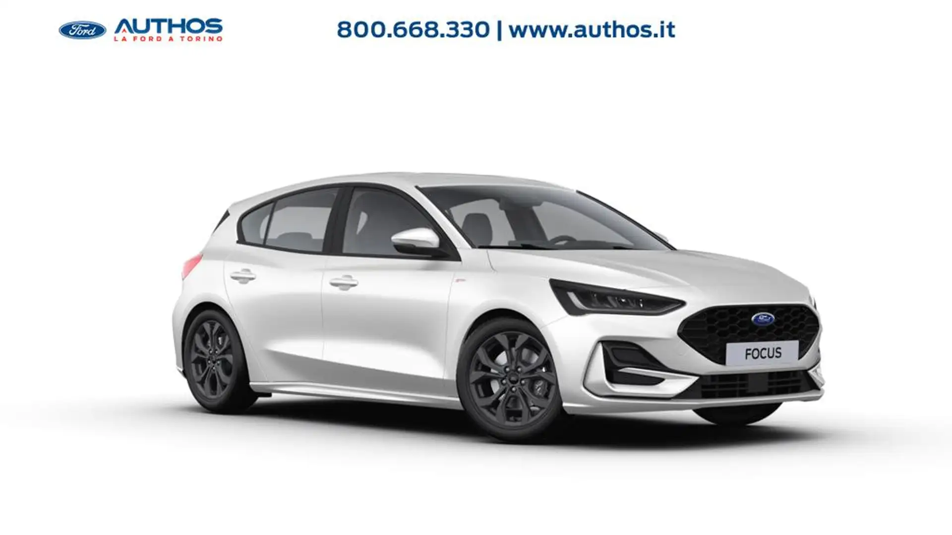 Ford Focus 1.0 ecoboost hybrid ST-Line 125cv Bianco - 1