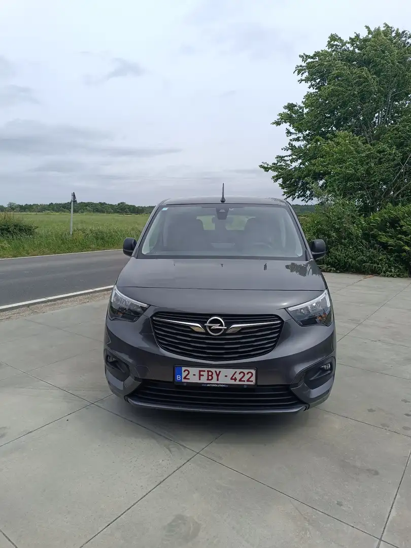 Opel Combo TVA DEDUCTIBLE, utilitaire, double cabine,5 places Gris - 2