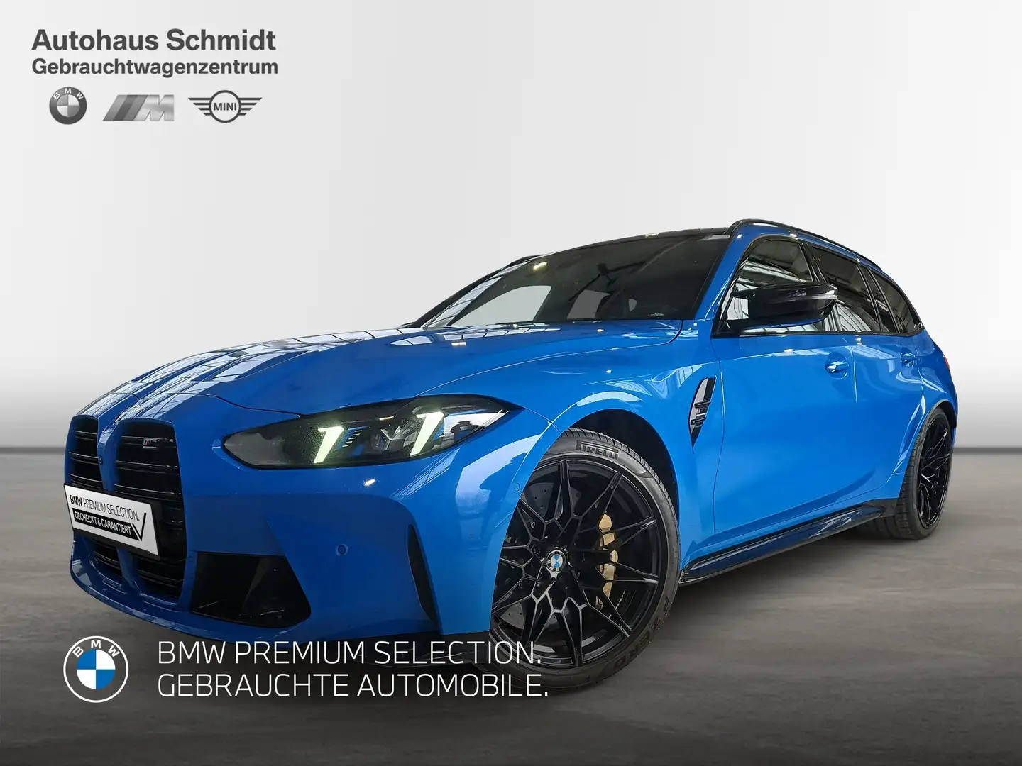 BMW M3 Competition xDrive Touring 907€ netto/mtl.*INDIVID Blau - 1