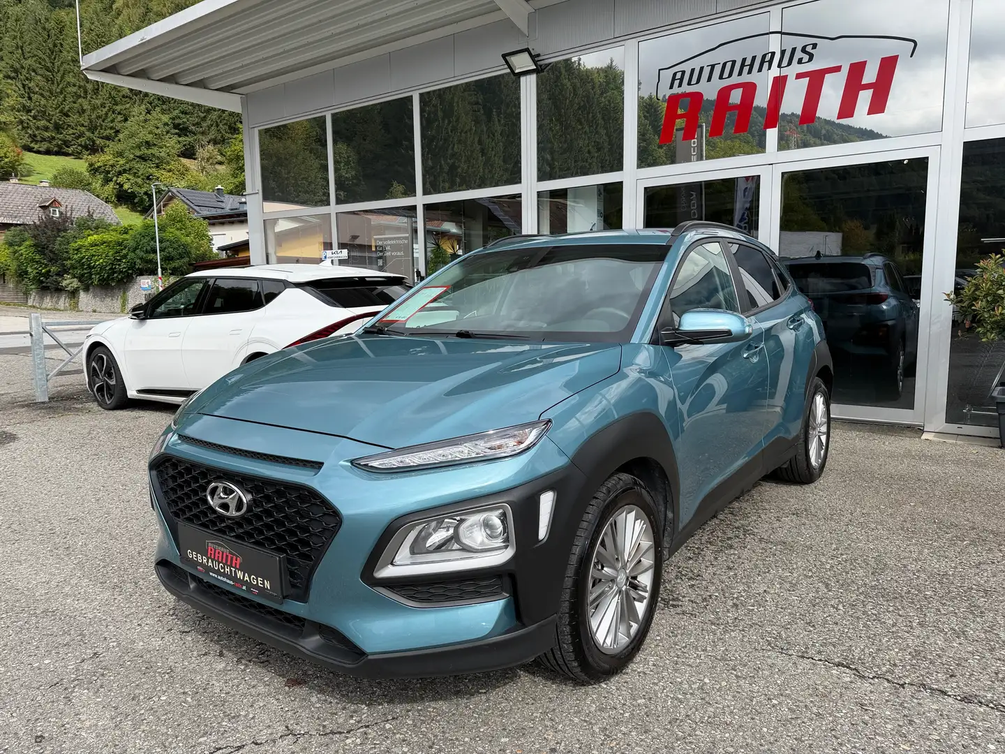 Hyundai KONA Kona 1,6 CRDi Level 3 7DCT 4WD Blau - 1