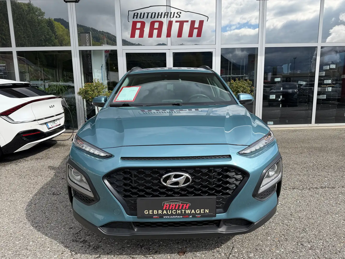 Hyundai KONA Kona 1,6 CRDi Level 3 7DCT 4WD Blau - 2