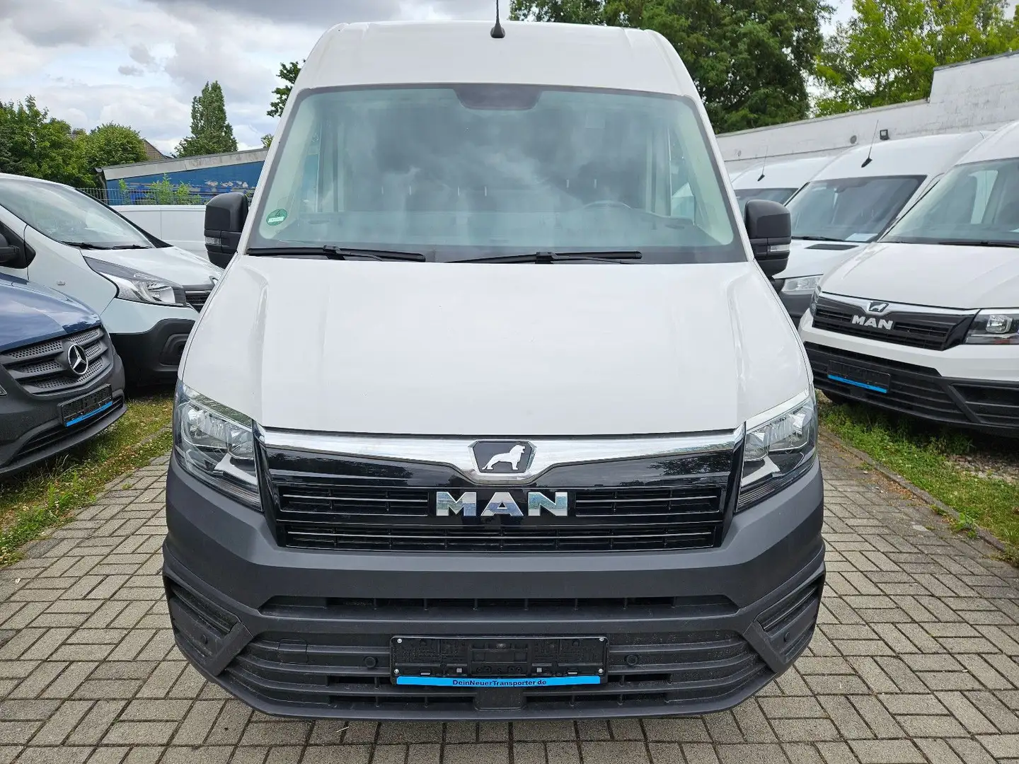 MAN TGE 3.140 MAXI|3,0t AHK|AC|KAM|TÜV+REIFEN+ÖLneu Weiß - 2