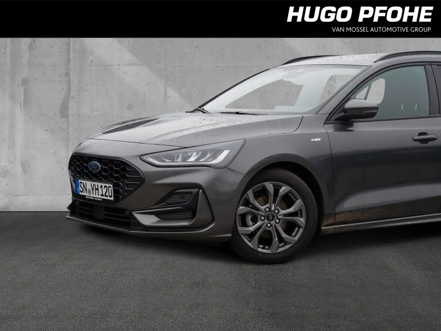 Ford Focus ST-Line 1.0 EcoBoost Hyb. 155 PS Turnier. ATM. ACC Grau - 2