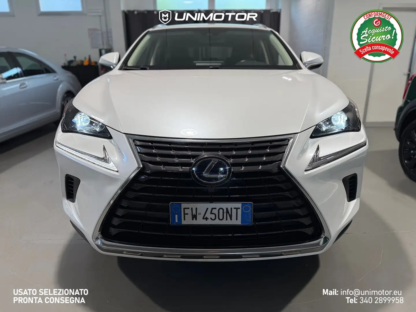 Lexus NX 300 h 2.5 Executive 4WD Hybrid CVT - IVA esposta Blanc - 2