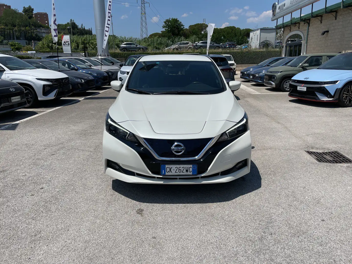 Nissan Leaf Leaf Acenta 40 kWh- UNIPRO' Bianco - 2