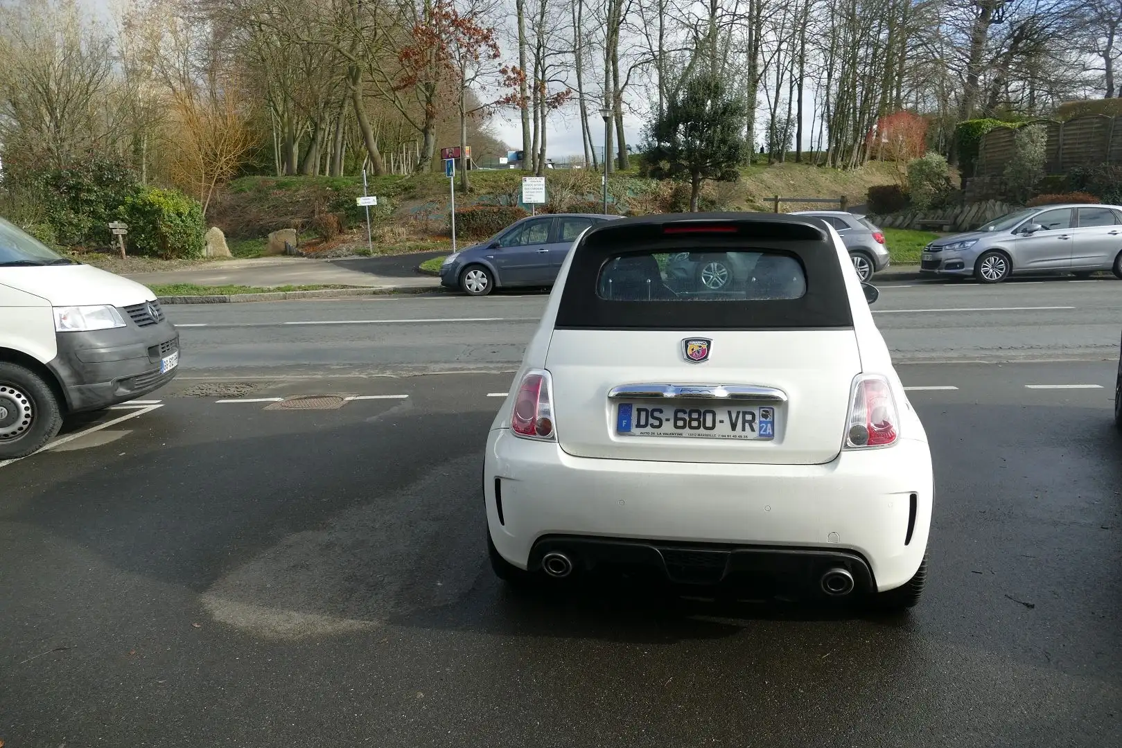 Abarth 500C 1.4 TURBO T-JET 140CH 595 Blanc - 2