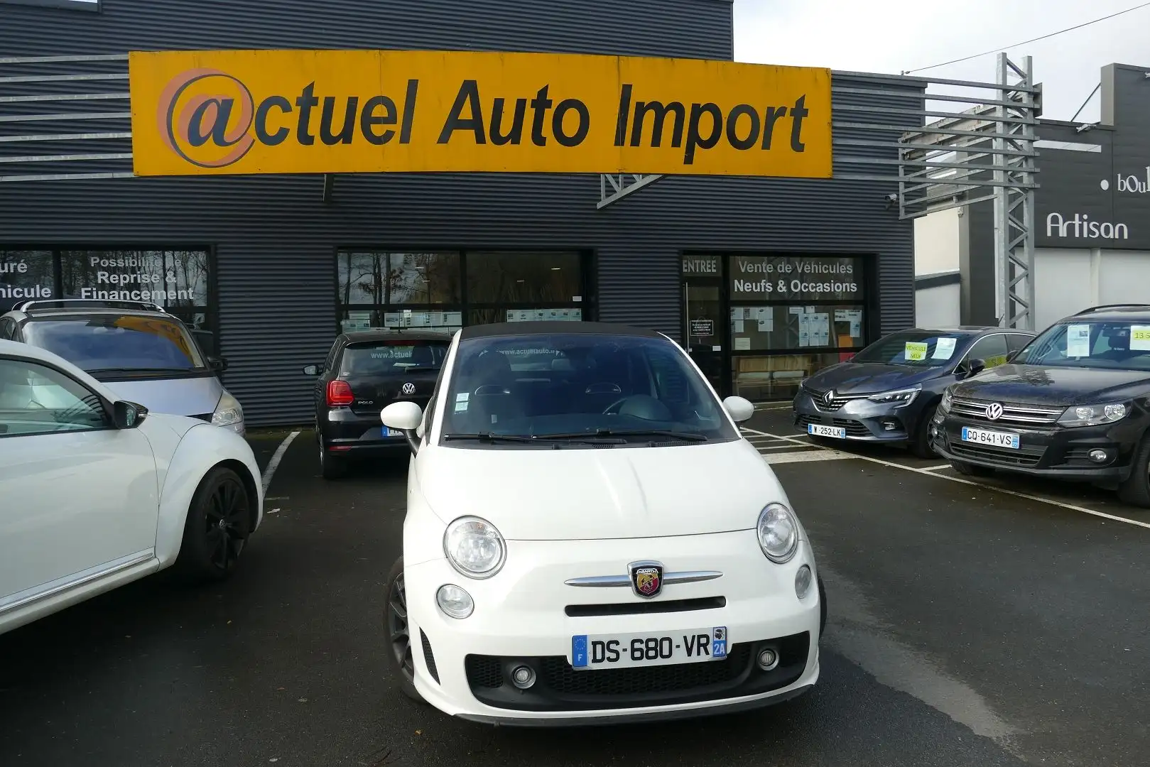 Abarth 500C 1.4 TURBO T-JET 140CH 595 White - 1