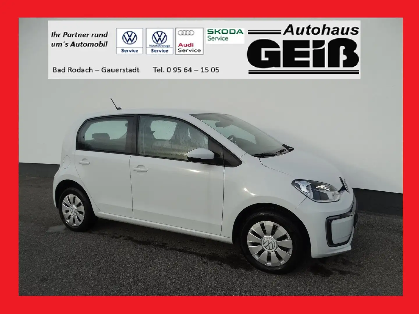 Volkswagen e-up! Shz/PDC/Rkam/beh.Fronts/MFL/GRA....... Weiß - 1