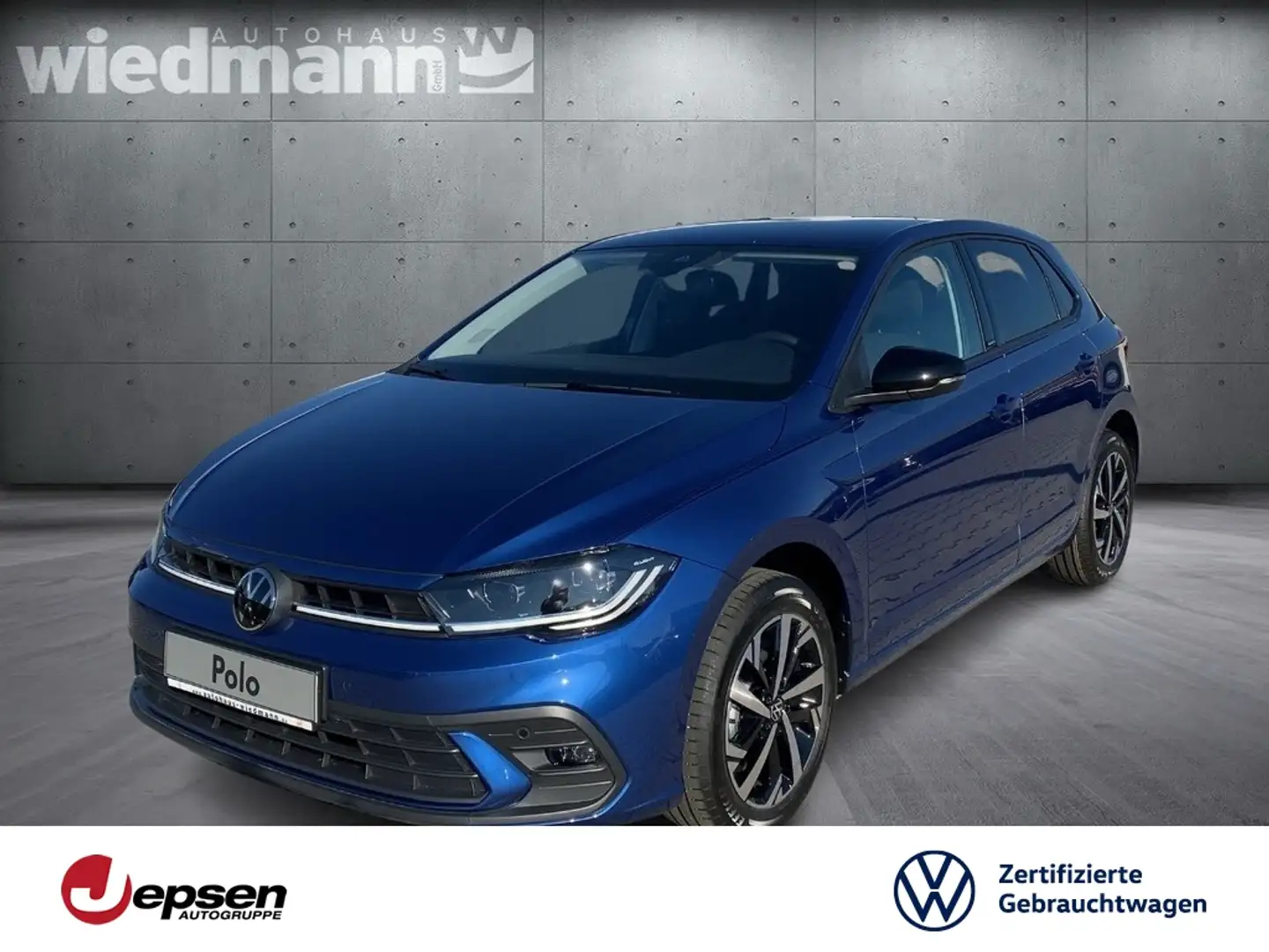 Volkswagen Polo Move 1.0 TSI Navi+ACC+Matrix+dynLicht+PDC Blau - 1