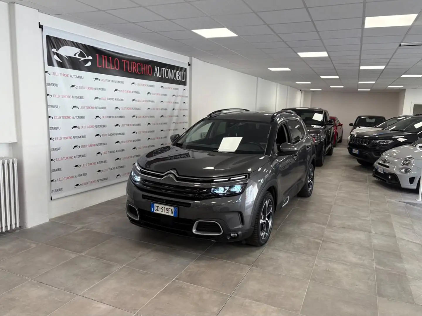 Citroen C5 Aircross Hybrid 225 E-EAT8 Shine IVA ESPOSTA Grigio - 1