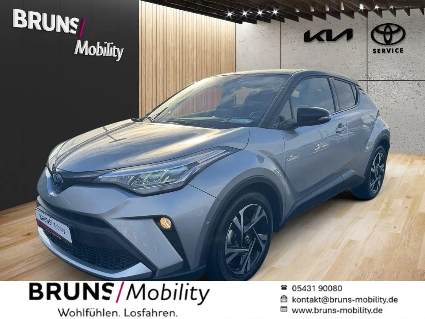 Toyota C-HR 2.0 Hybrid Team D Aut. LED Sitzheizung Noir - 1