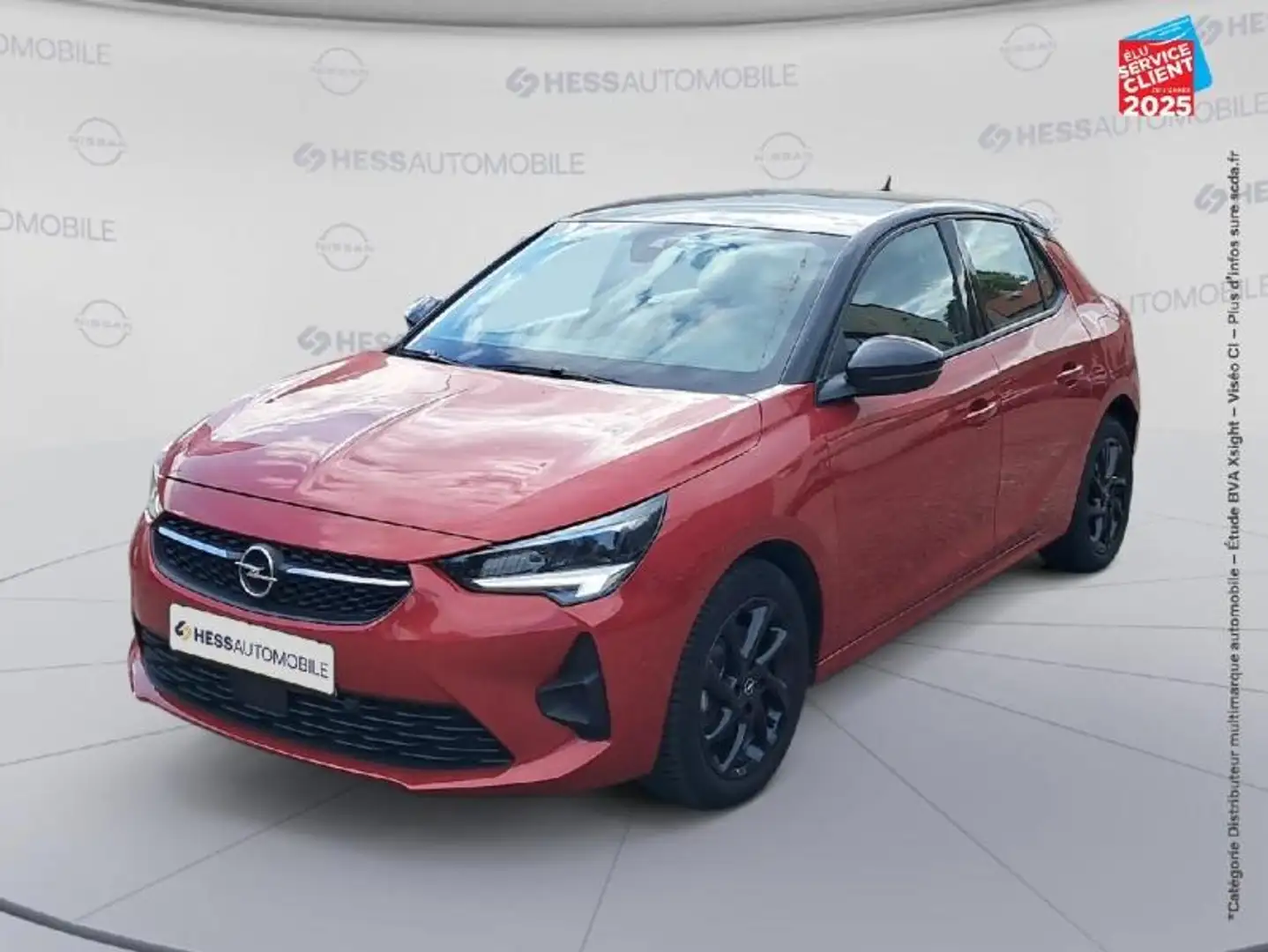 Opel Corsa 1.2 Turbo 130ch GS Line BVA Rojo - 1