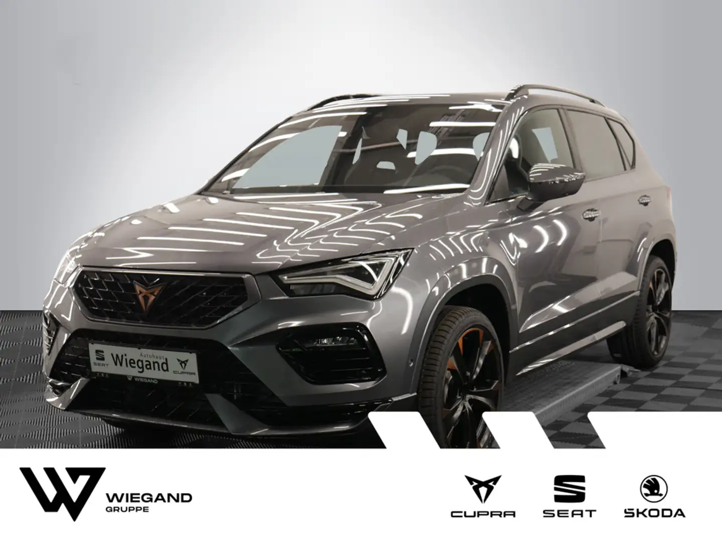 CUPRA Ateca 1.5 TSI PDC SHZ KAMERA NAVI ACC LED Gris - 1