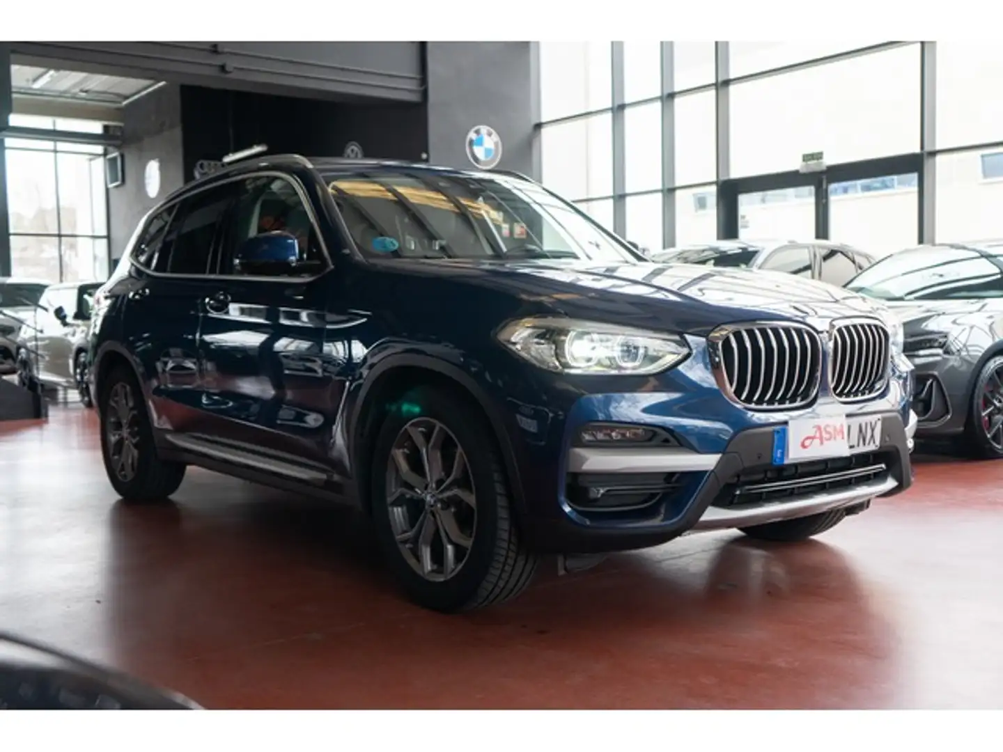 BMW X3 xDrive 20dA Blau - 2