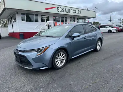 Blue 2020 Toyota Corolla Sedan  Automatic
