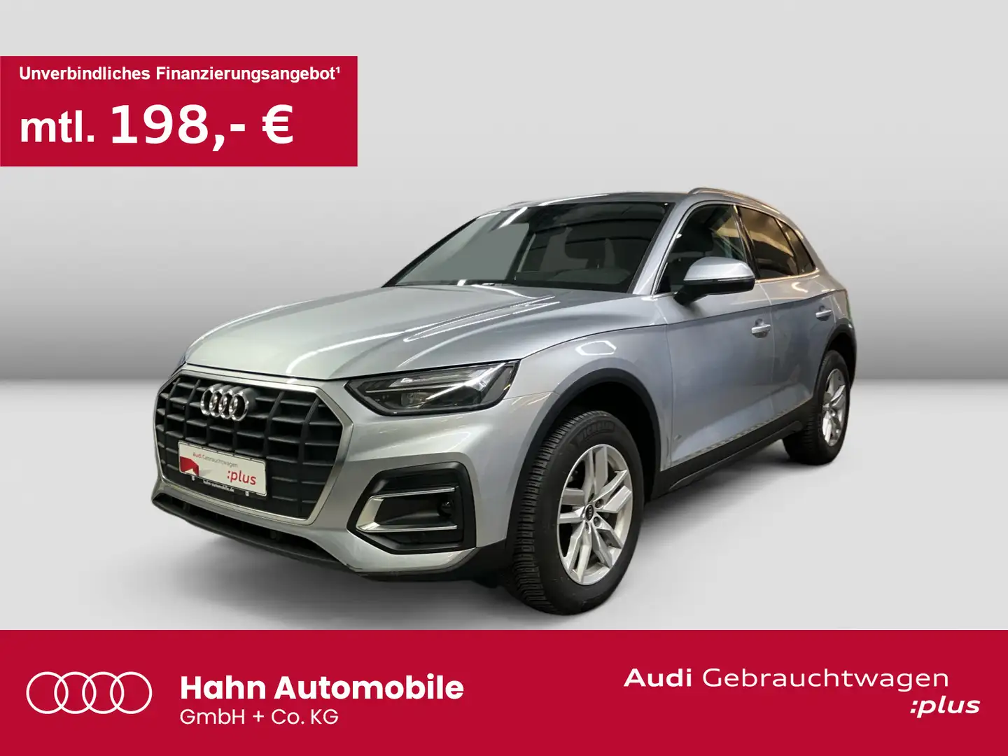 Audi Q5 40 TFSI quattro AHK-Vor Virtual Navi Carplay Silber - 1