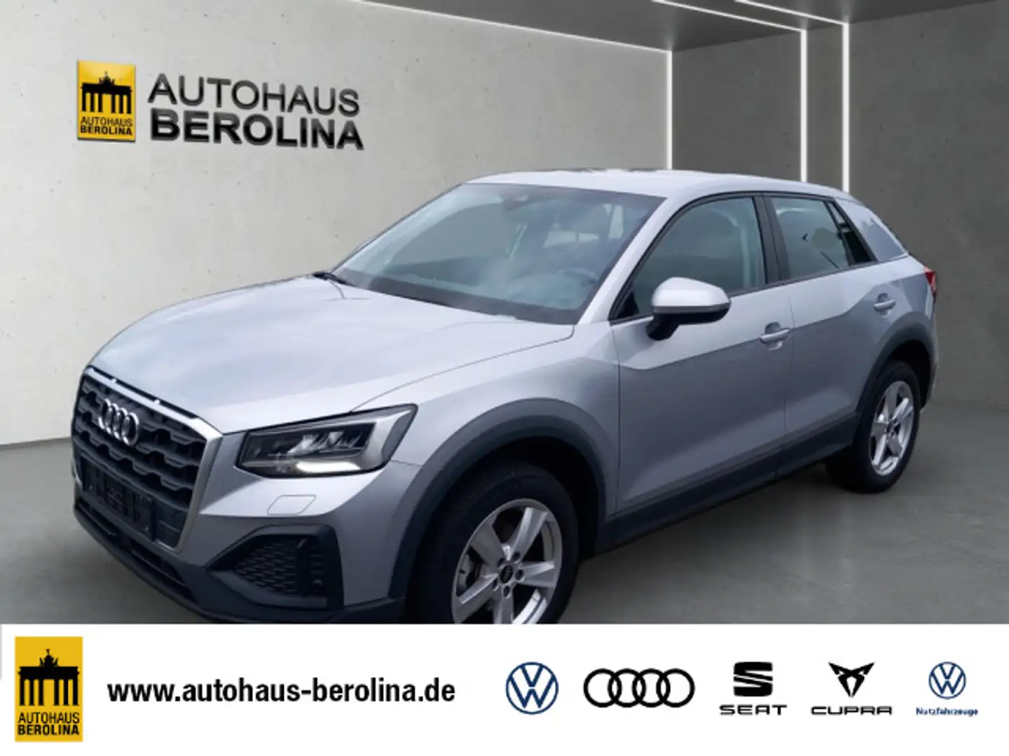 Audi Q2 30 TFSI *LED*PDC*Virt.C*KLIMA* Silber - 1