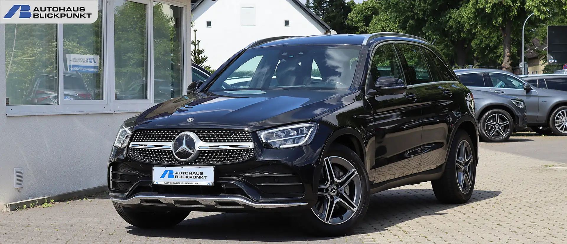 Mercedes-Benz GLC 400 d 4M AMG DISTRO+KAM360+MEMORY+DIGI-TACHO Negro - 1