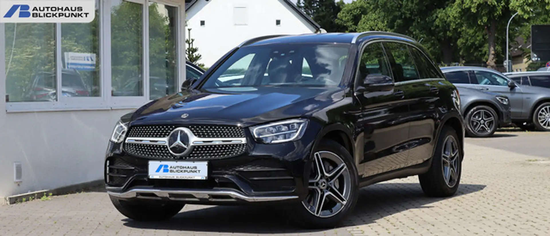 Mercedes-Benz GLC 400 d 4M AMG DISTRO+KAM360+MEMORY+DIGI-TACHO Schwarz - 1