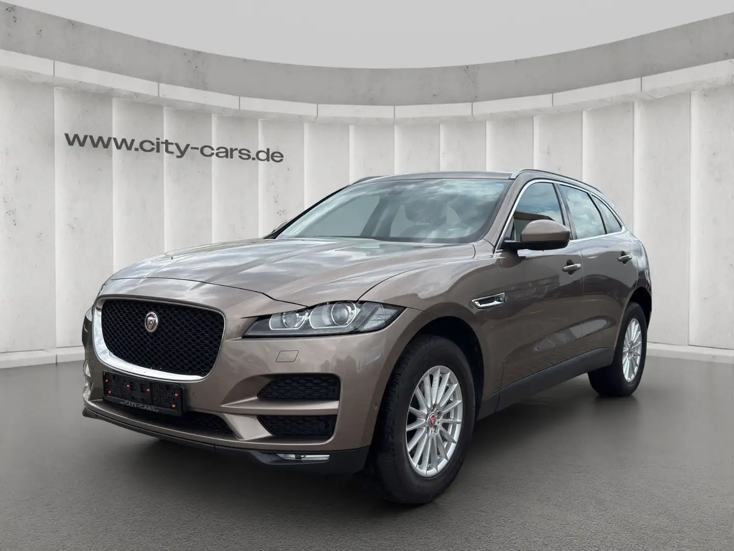 Jaguar F-Pace Prestige AWD*Leder*Navi*Assist*Neuwertig Marrón - 1