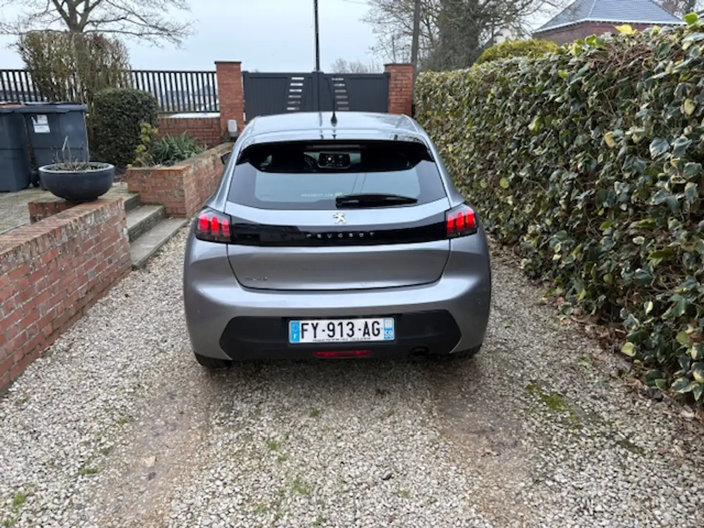 Peugeot 208 208 BLUEHDI 100 S Gris - 2