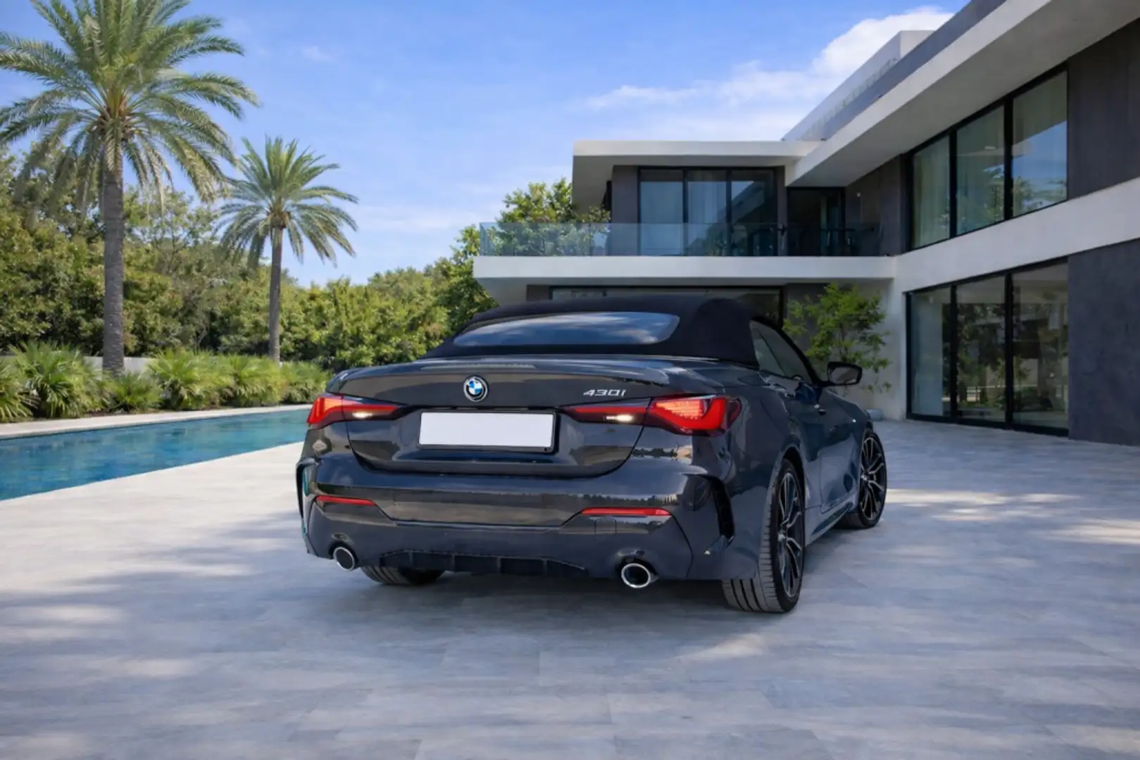 BMW 430 430iA Cabrio M Sport Grey - 2