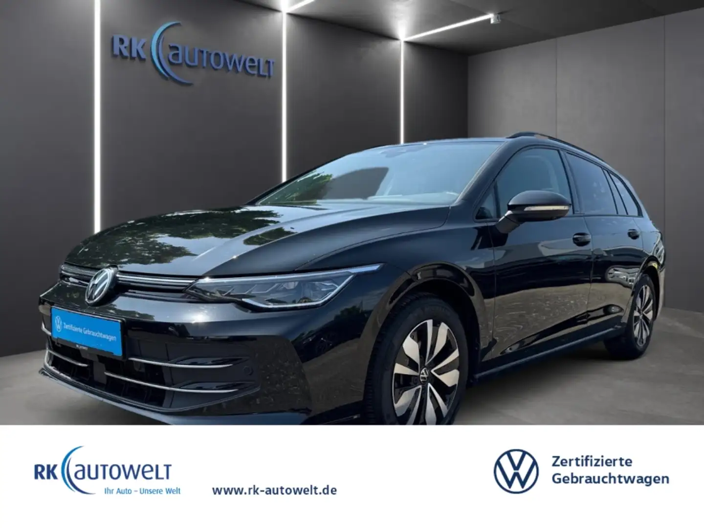 Volkswagen Golf Variant VIII Goal 2.0 TDI DSG LED Matrix Navi AHK Sitzheiz Negro - 1