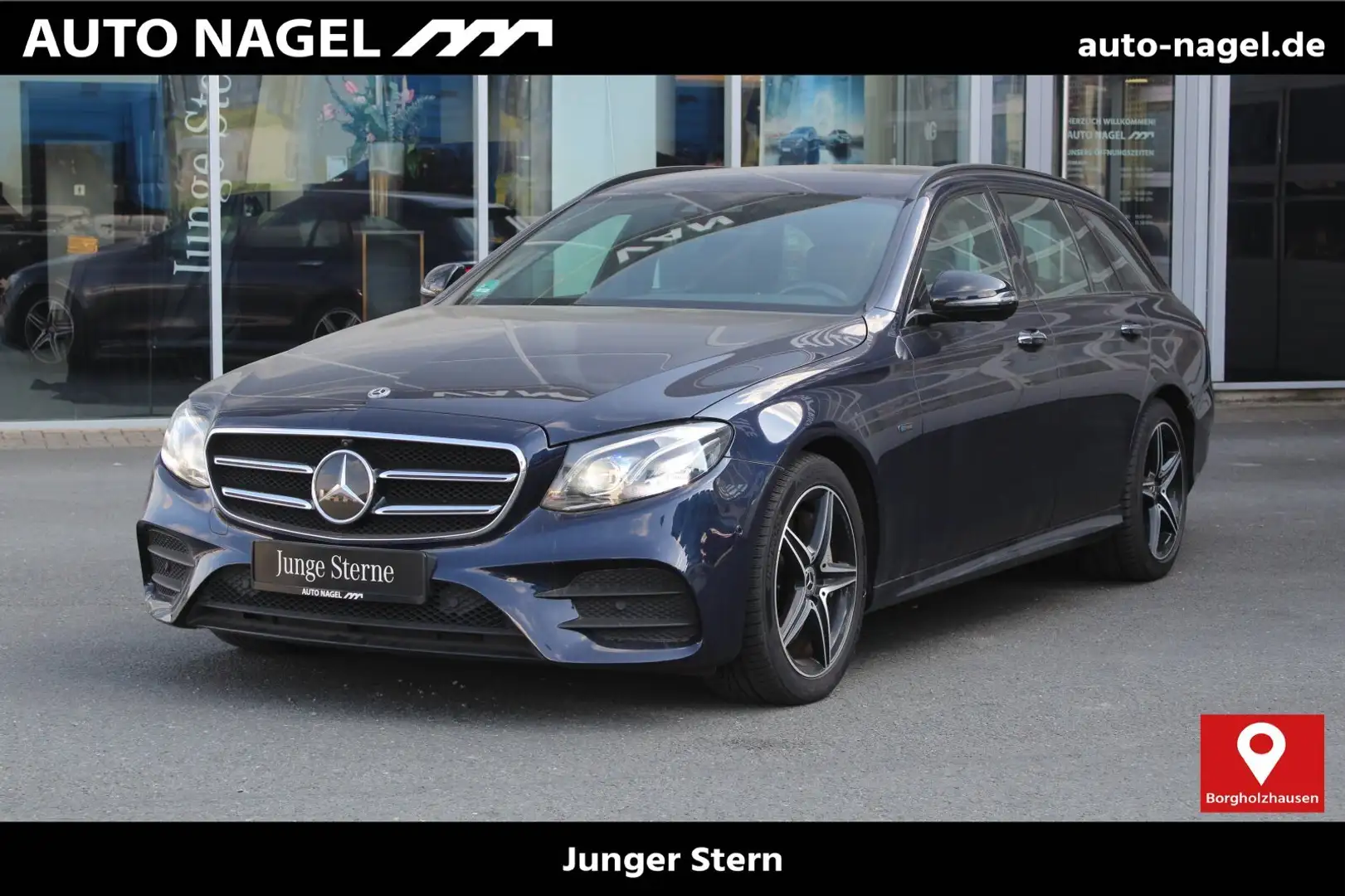 Mercedes-Benz E 300 E 300 T de AMG WIDESCREEN+NAVI+LED+KAMERA+NIGHT+ Blu/Azzurro - 1