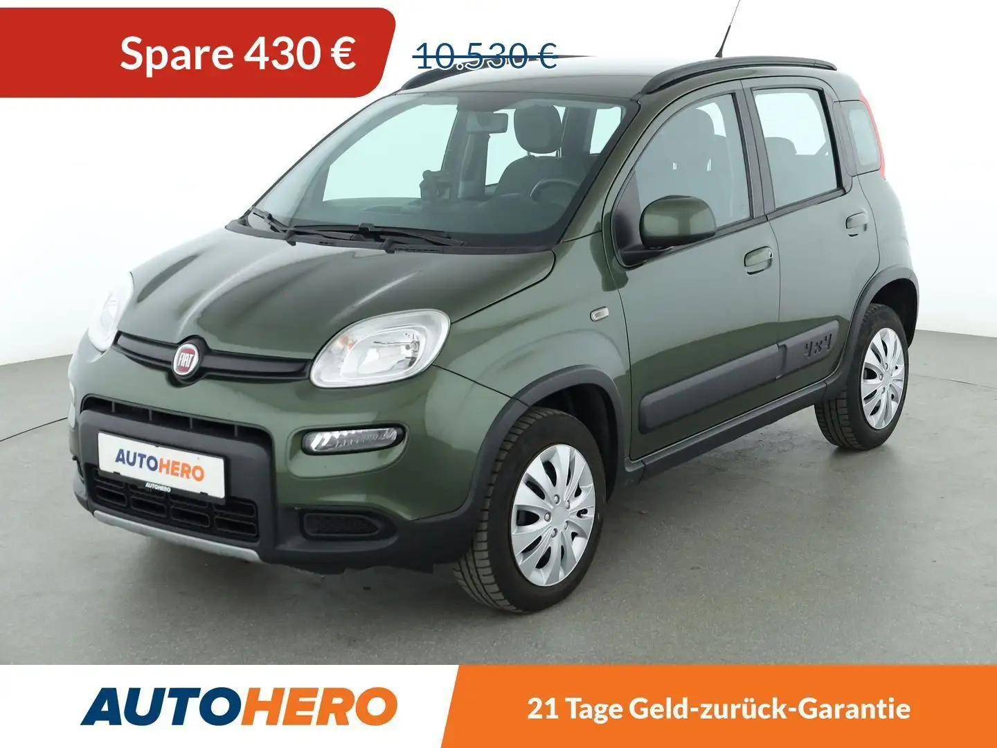 Fiat Panda 1.3 M-Jet 4x4 Rock*KLIMA*GARANTIE* Grün - 1