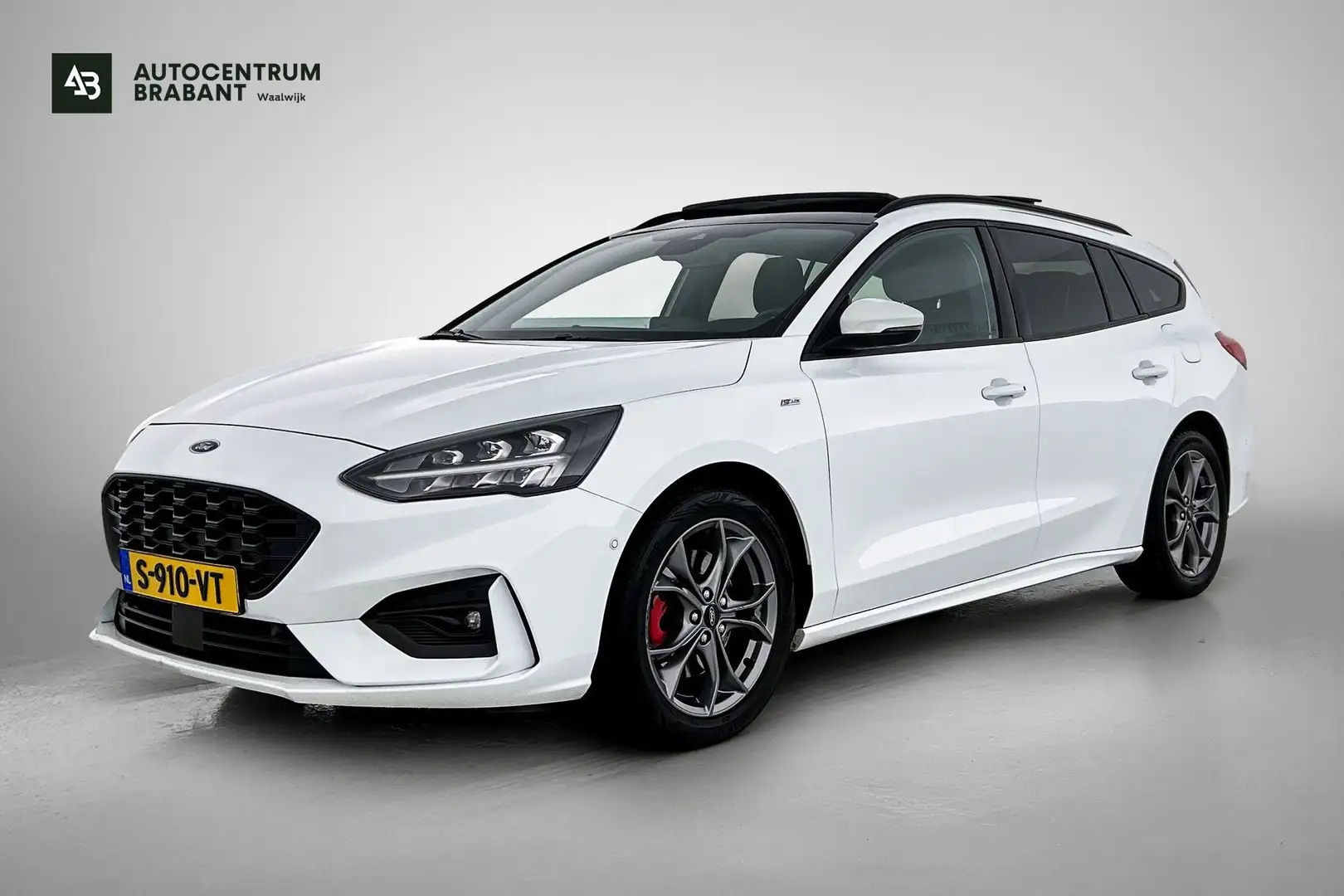 Ford Focus Wagon 1.5 EcoBoost ST-Line (Goed OnderH, Panoramad Blanc - 1