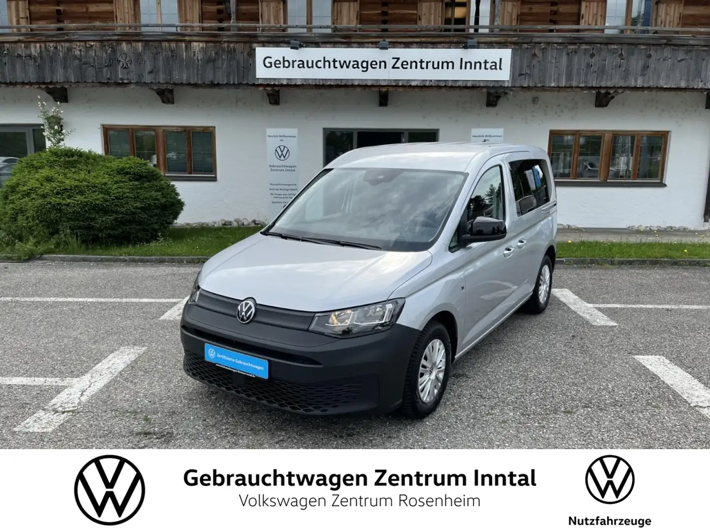 Volkswagen Caddy Kombi KR 2,0 TDI (Navi+RearView+Sitzhzg.) Klima Silber - 1