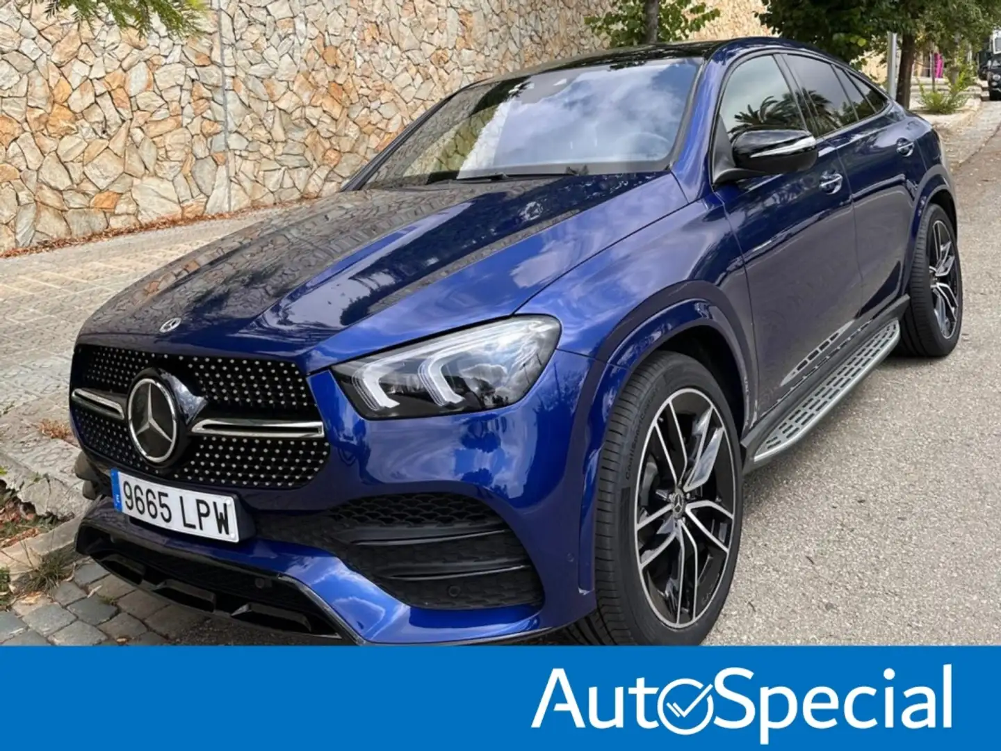 Mercedes-Benz GLE 350 Coupé 350de 4Matic Aut. Blau - 1