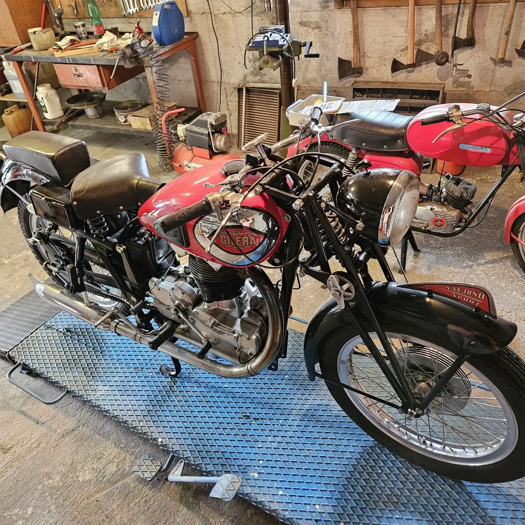 Gilera Saturno sport 500 Rouge - 1