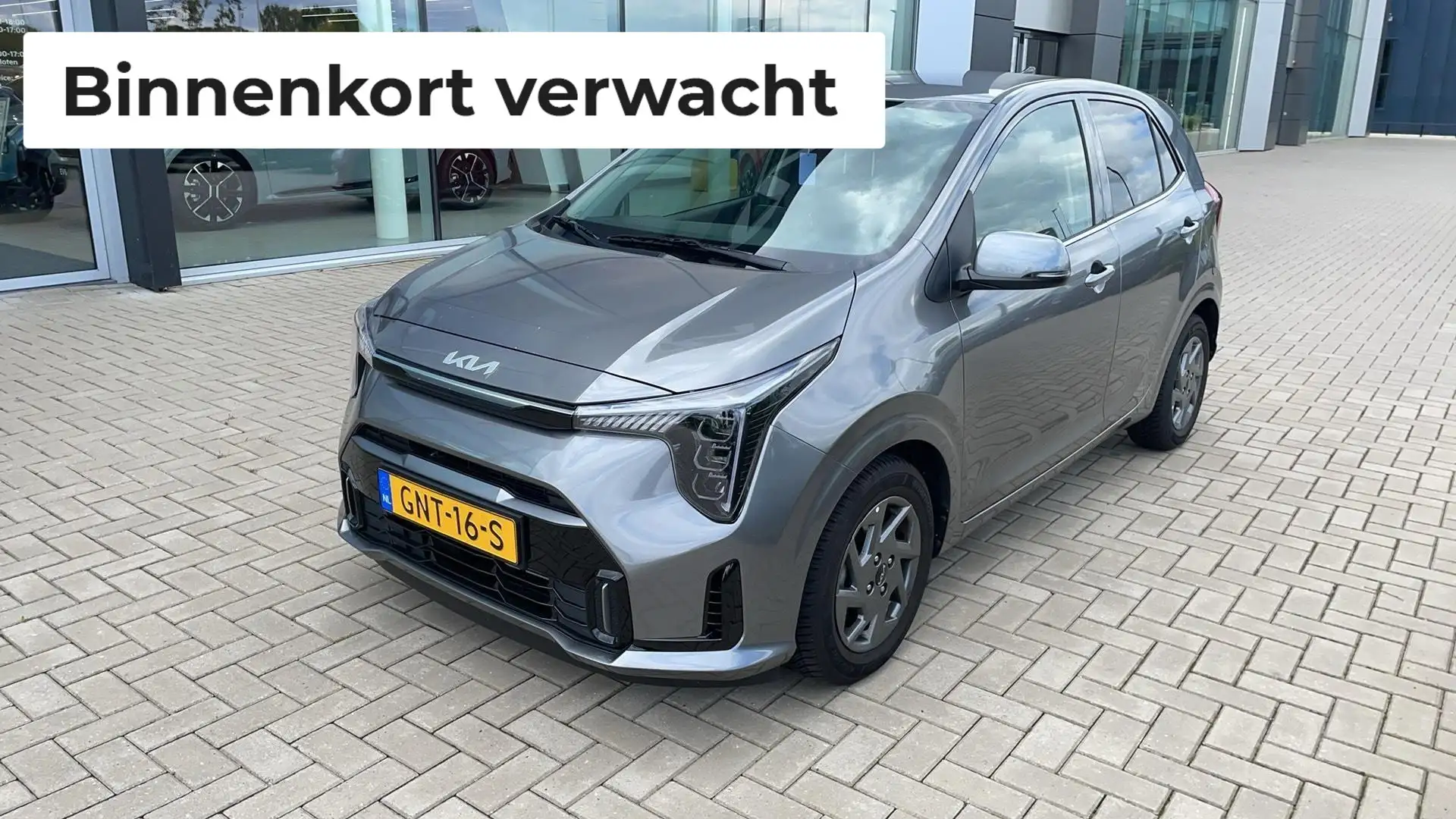Kia Picanto 1.0 DPI DynamicPlusLine Grijs - 1