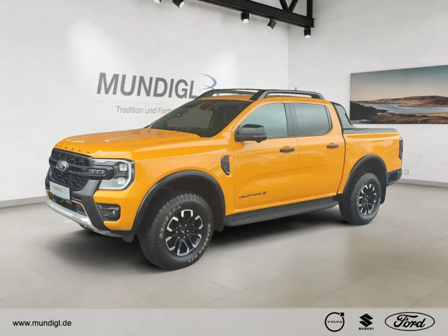 Ford Ranger Wildtrak X e-4WD Doppelkabine StandHZG AHK-abnehmb Orange - 1