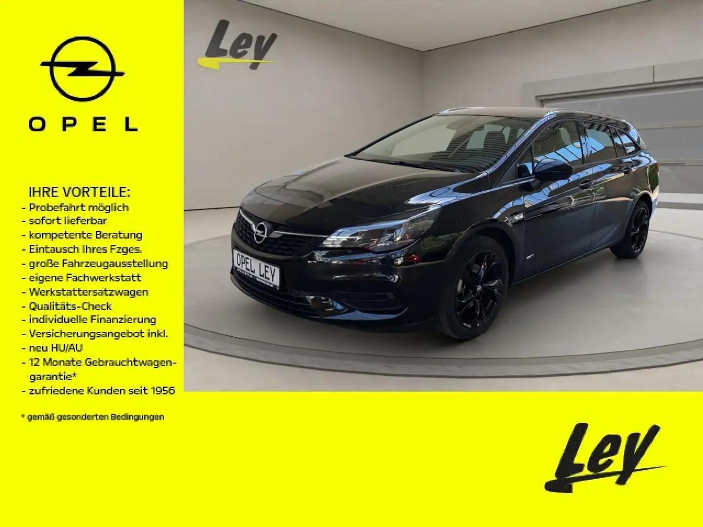 Opel Astra Design & Tech Start/Stop Schwarz - 1