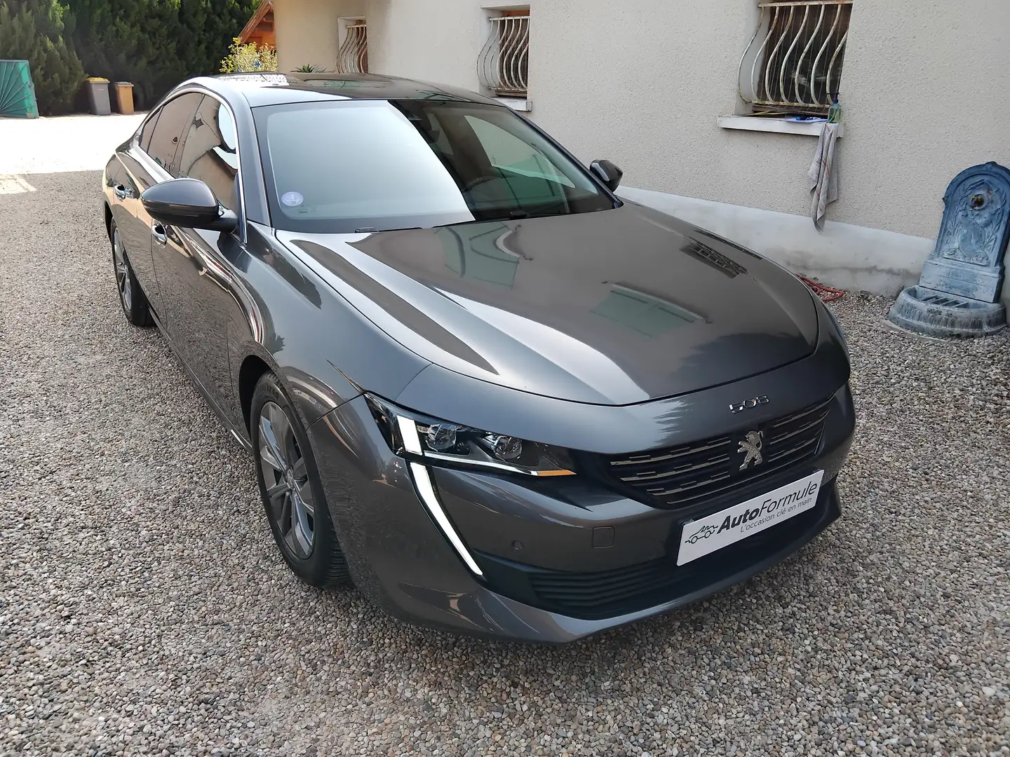 Peugeot 508 1.6 Hybride 225ch Allure Business Boite auto Gris - 1