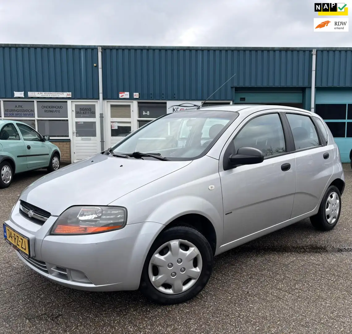 Chevrolet Kalos 1.2 Spirit 5 - Deurs |Airco|EL Ramen|Nieuwe D-Riem Grau - 1